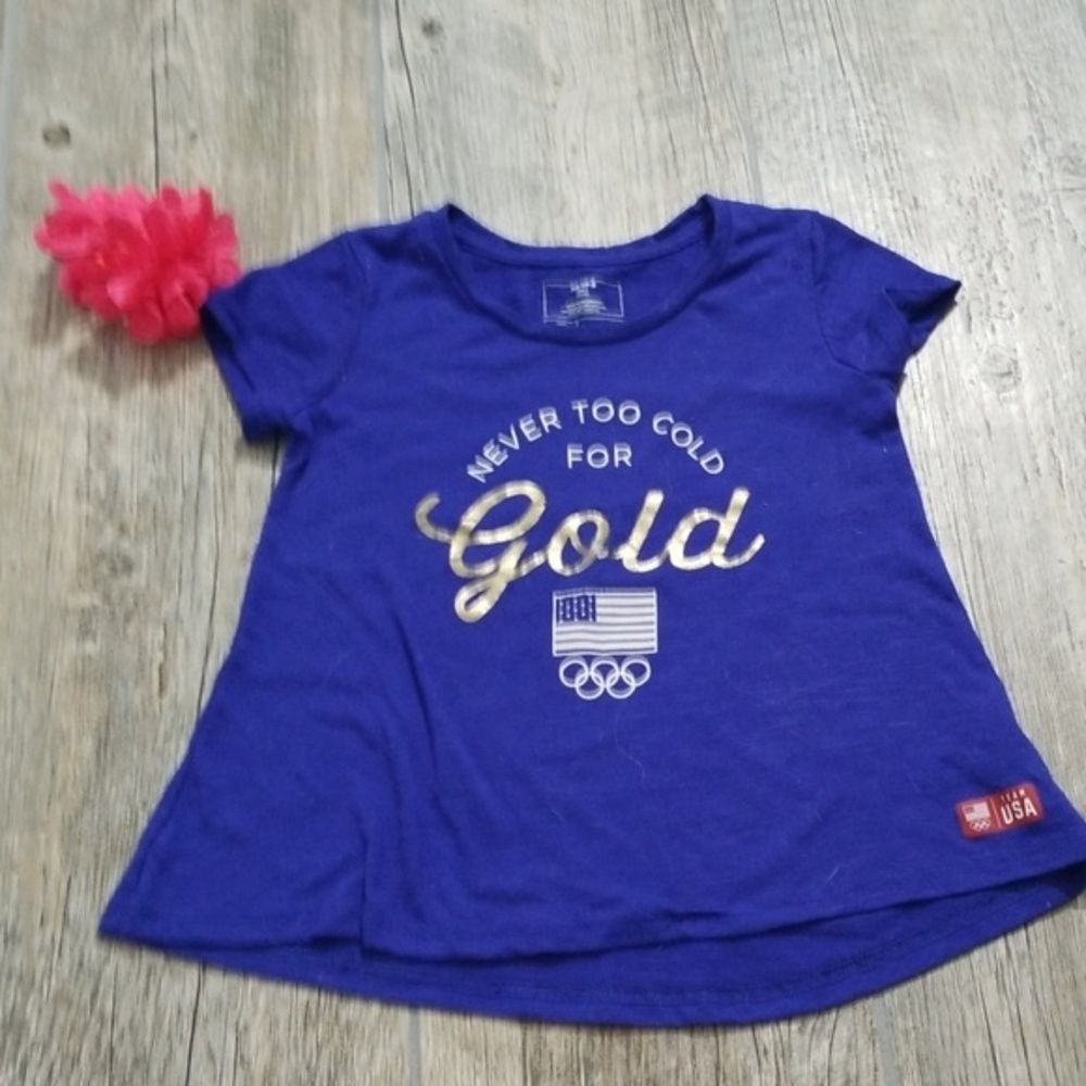 🔥3/$15 Olympic Gold shirt